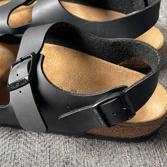 Birkenstock Milano Men’s Black Narrow Fit Sandals  Size: 12 main image 13